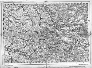 Reymann´s Special-Karte Nr.233 Vitry (1869) 1:200.000