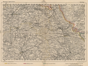 Reymann´s Special-Karte Nr.56 Lüneburg (1879) 1:200.000