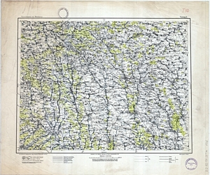 Übersichtskarte von Osteuropa 1:300.000 [T50] - Tarnopol (1914)