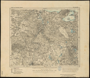 Karte des Deutschen Reichs 1:100.000 (154) Pasewalk [1911]