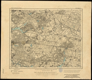 Karte des Deutschen Reichs 1:100.000 (267) Rathenow [1911]