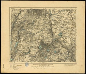 Karte des Deutschen Reichs 1:100.000 (270) Wriezen [1911]