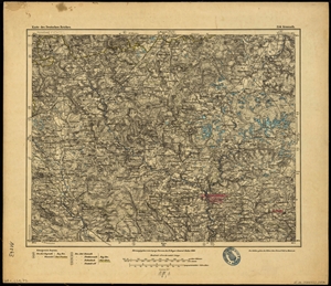 Karte des Deutschen Reichs 1:100.000 (534) Kemnath [1907]