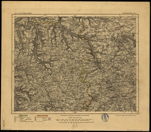 Karte des Deutschen Reichs 1:100.000 (561) Rothenburg ob der Tauber [1909]