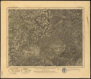 Karte des Deutschen Reichs 1:100.000 (571) Pirmasens [1909]