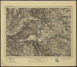 Karte des Deutschen Reichs 1:100.000 (658) Stühlingen [1905]