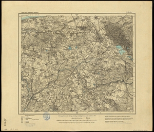 Karte des Deutschen Reichs 1:100.000 (94) Koszalin in Polen [1909]