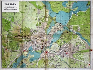 Historischer Stadtplan von Potsdam (1920) 1:16.840