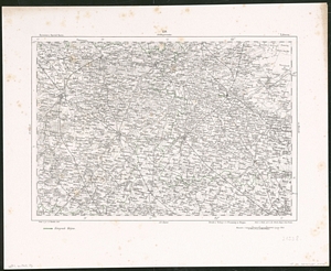Reymann´s Special-Karte Nr.139 Leuven (dt. Löwen) (1853) 1:200.000