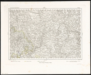 Reymann´s Special-Karte Nr.147 Penig (~ 1860) 1:200.000