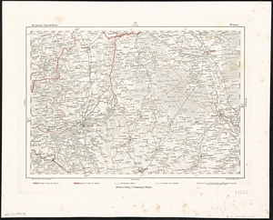 Reymann´s Special-Karte Nr.171 Nysa (dt. Neisse) (~ 1858) 1:200.000