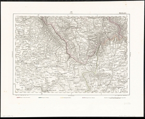 Reymann´s Special-Karte Nr.189 Miedzylesie (dt. Mittelwalde) (1833) 1:200.000