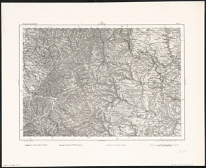 Reymann´s Special-Karte Nr.269 Villingen (~ 1860) 1:200.000