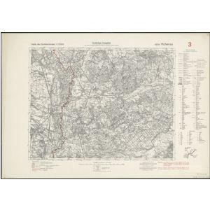 Karte des Sudetenlandes 1:75.000 (4558) - Hohenau (1938)
